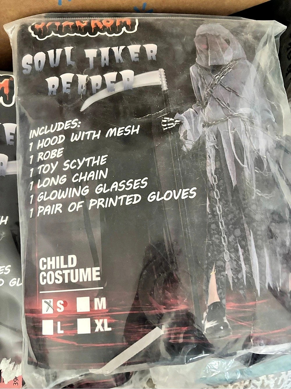 Halloween Soul Taker Reaper Child Costume